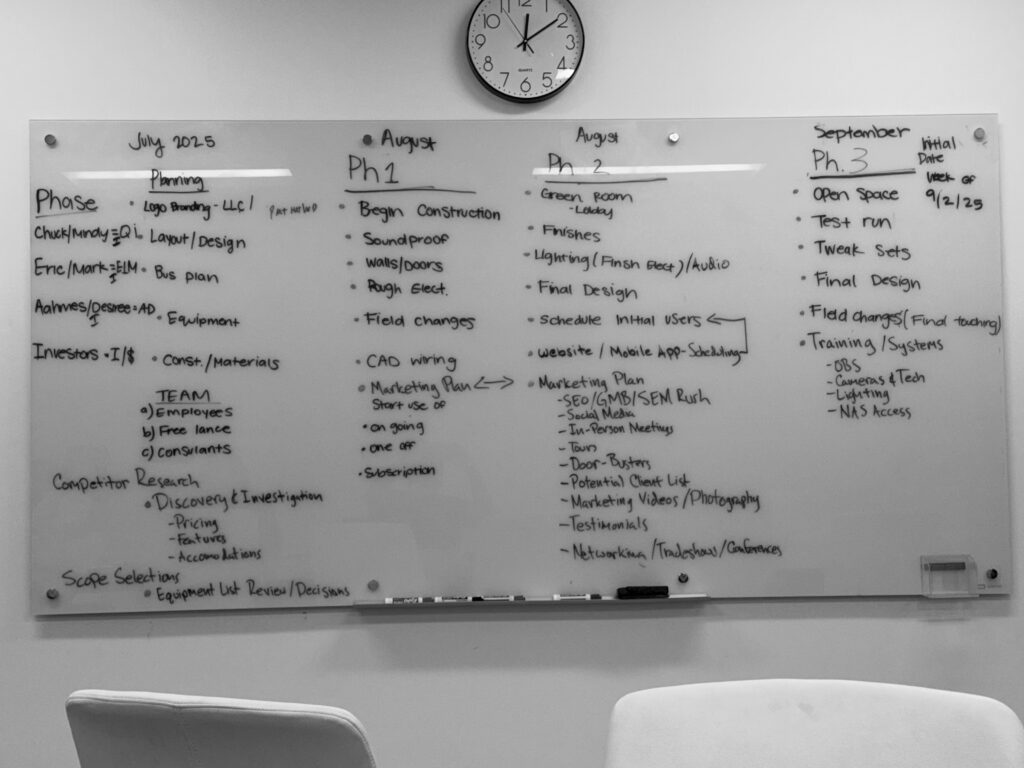 Focal Studios Phase 2: Planning and Development Begins